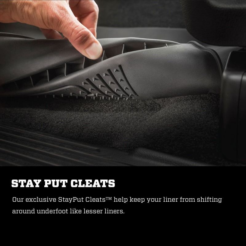 Husky Liners 11-15 Jeep Wrangler 2 Door X-Act Contour Black 2nd Row Floor Liners Husky Liners 11-15 Jeep Wrangler 2 Door X-Act Contour Black 2nd Row Floor Liners