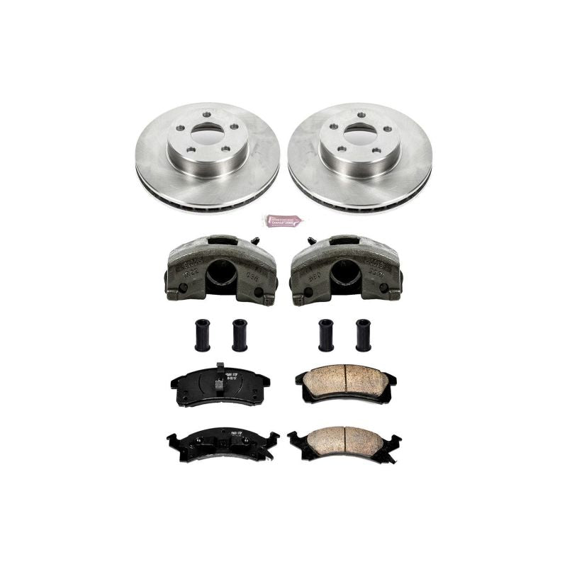 Power Stop 90-98 Buick Skylark Front Autospecialty Brake Kit w/Calipers Power Stop 90-98 Buick Skylark Front Autospecialty Brake Kit w/Calipers