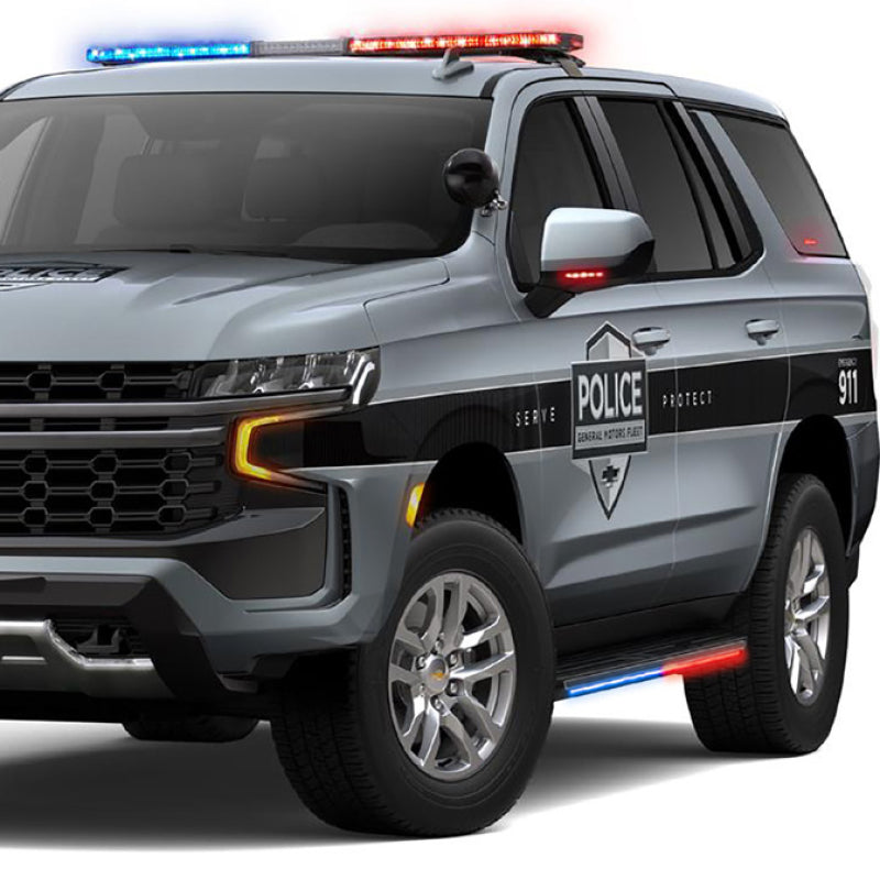 Putco 15-23 Chevrolet Tahoe / Suburban / Yukon / Yukon XL Blade Rocker Kits Sideliners - Amber/White Putco 15-23 Chevrolet Tahoe / Suburban / Yukon / Yukon XL Blade Rocker Kits Sideliners - Amber/White