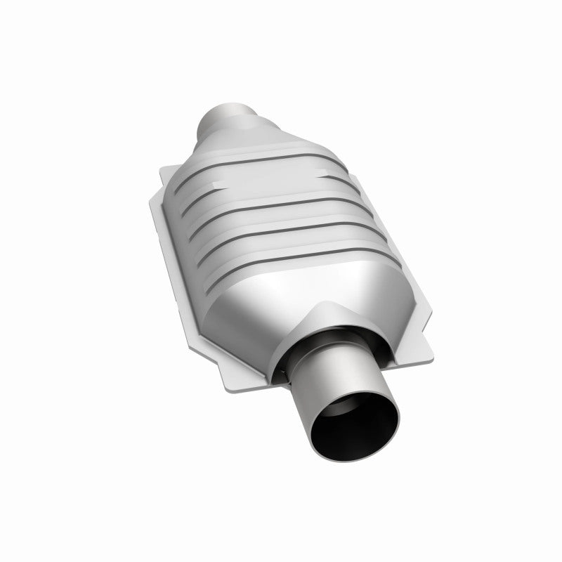 MagnaFlow Conv Univ 2.25in Inlet/Outlet Center/Center Oval 12in Body L x 7in W x 16in Overall L MagnaFlow Conv Univ 2.25in Inlet/Outlet Center/Center Oval 12in Body L x 7in W x 16in Overall L