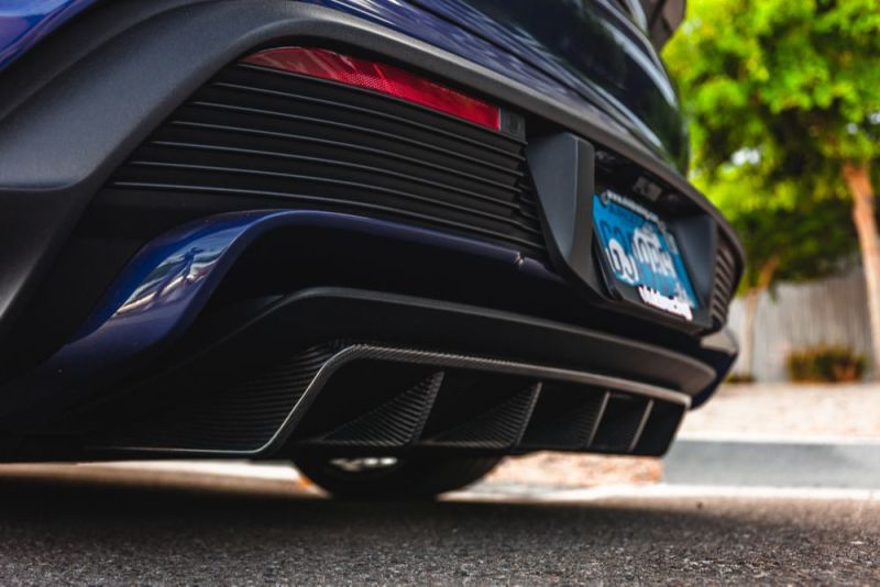 VR Aero Porsche Taycan Turbo/Turbo S Carbon Fiber Rear Diffuser VR Aero Porsche Taycan Turbo/Turbo S Carbon Fiber Rear Diffuser