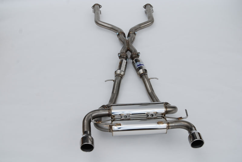 Invidia 2022+ Nissan Z 70mm Gemini Cat Back Exhaust - Rolled SS Tips Invidia 2022+ Nissan Z 70mm Gemini Cat Back Exhaust - Rolled SS Tips