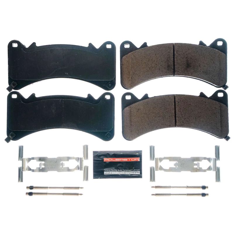 Power Stop 17-19 Cadillac Escalade Front Z23 Evolution Sport Brake Pads w/Hardware Power Stop 17-19 Cadillac Escalade Front Z23 Evolution Sport Brake Pads w/Hardware