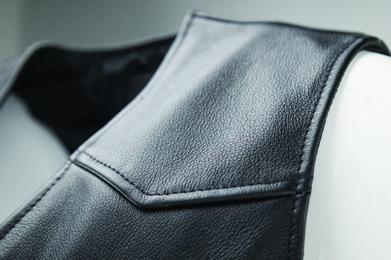 Kuryakyn Leather By River Road Plains Leather Vest Black - Small Kuryakyn Leather By River Road Plains Leather Vest Black - Small