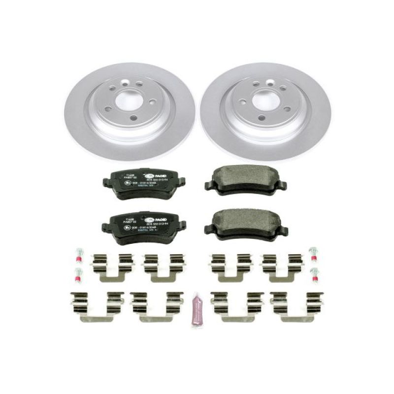 Power Stop 11-18 Volvo S60 Rear Euro-Stop Brake Kit Power Stop 11-18 Volvo S60 Rear Euro-Stop Brake Kit