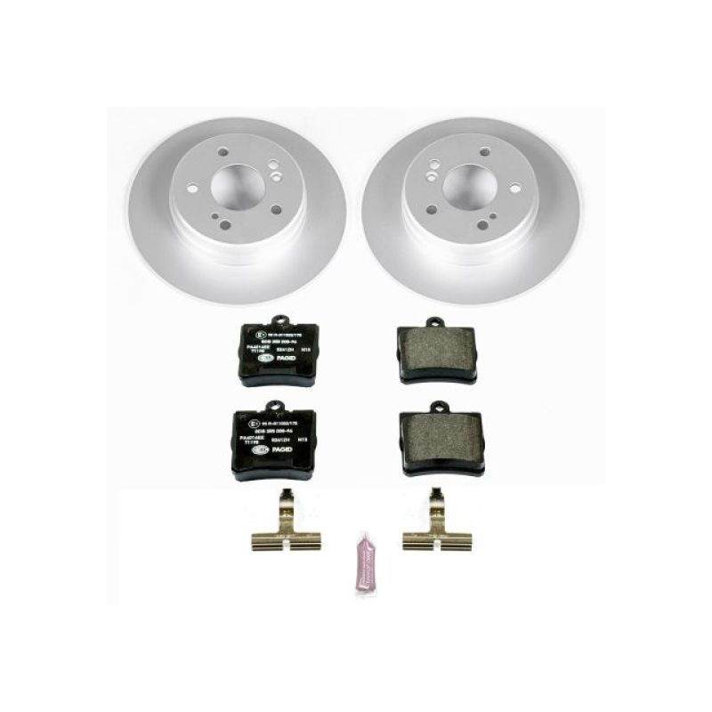 Power Stop 04-08 Chrysler Crossfire Rear Euro-Stop Brake Kit Power Stop 04-08 Chrysler Crossfire Rear Euro-Stop Brake Kit