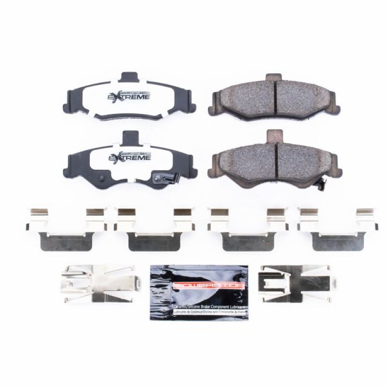 Power Stop 98-02 Chevrolet Camaro Rear Z26 Extreme Street Brake Pads w/Hardware Power Stop 98-02 Chevrolet Camaro Rear Z26 Extreme Street Brake Pads w/Hardware