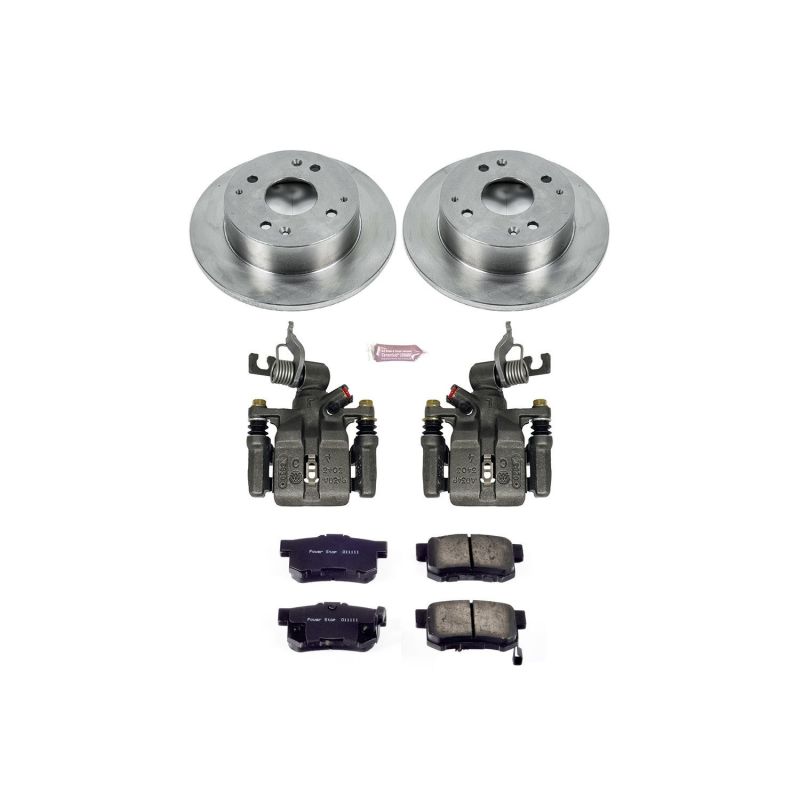 Power Stop 98-02 Honda Accord Rear Autospecialty Brake Kit w/Calipers Power Stop 98-02 Honda Accord Rear Autospecialty Brake Kit w/Calipers