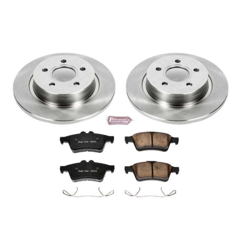 Power Stop 08-13 Volvo C30 Rear Autospecialty Brake Kit Power Stop 08-13 Volvo C30 Rear Autospecialty Brake Kit