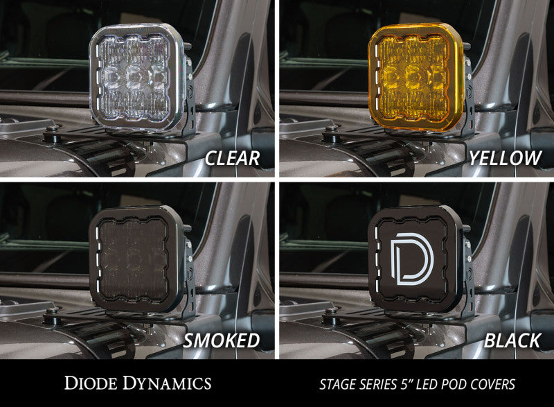 Diode Dynamics SS5 LED Pod Cover Clear Diode Dynamics SS5 LED Pod Cover Clear