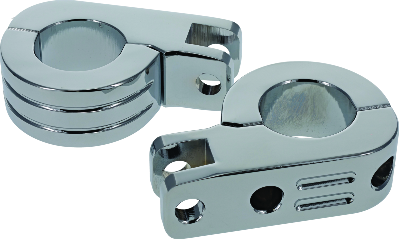 Bikers Choice Chrome Billet Highway Peg Mounts for 1.25 Inch Engine Guard Universal Custom Pr Bikers Choice Chrome Billet Highway Peg Mounts for 1.25 Inch Engine Guard Universal Custom Pr