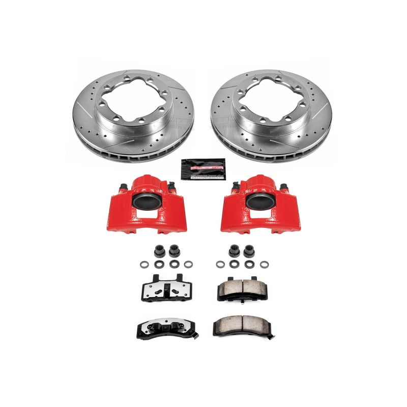 Power Stop 94-99 Chevrolet K1500 Suburban Front Z36 Truck & Tow Brake Kit w/Calipers Power Stop 94-99 Chevrolet K1500 Suburban Front Z36 Truck & Tow Brake Kit w/Calipers