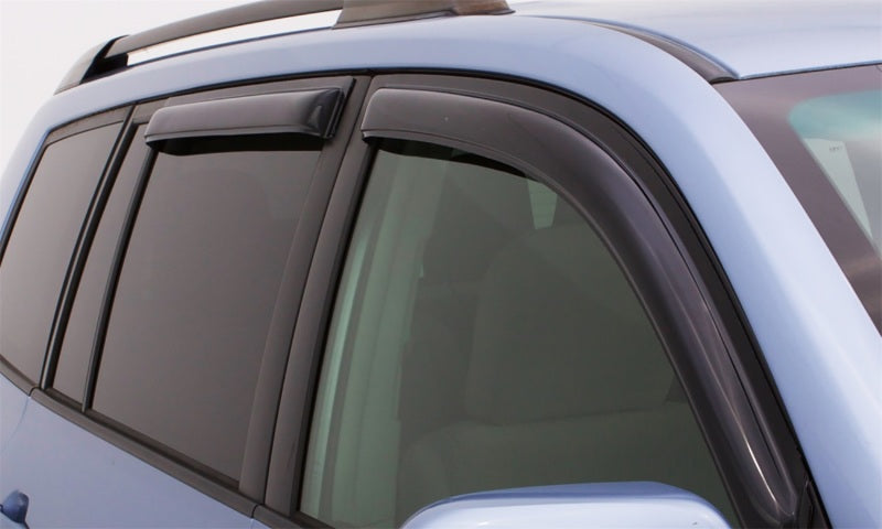 AVS 2022 Jeep Wagoneer Ventvisor Outside Mount Window Deflectors 4pc - Smoke AVS 2022 Jeep Wagoneer Ventvisor Outside Mount Window Deflectors 4pc - Smoke