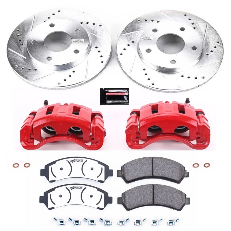 Power Stop 97-05 Chevrolet Blazer Front Z36 Truck & Tow Brake Kit w/Calipers Power Stop 97-05 Chevrolet Blazer Front Z36 Truck & Tow Brake Kit w/Calipers