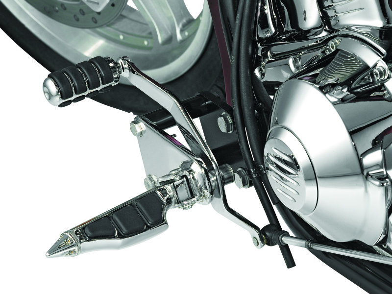 Kuryakyn Round Shift Peg Cover Honda Chrome Kuryakyn Round Shift Peg Cover Honda Chrome