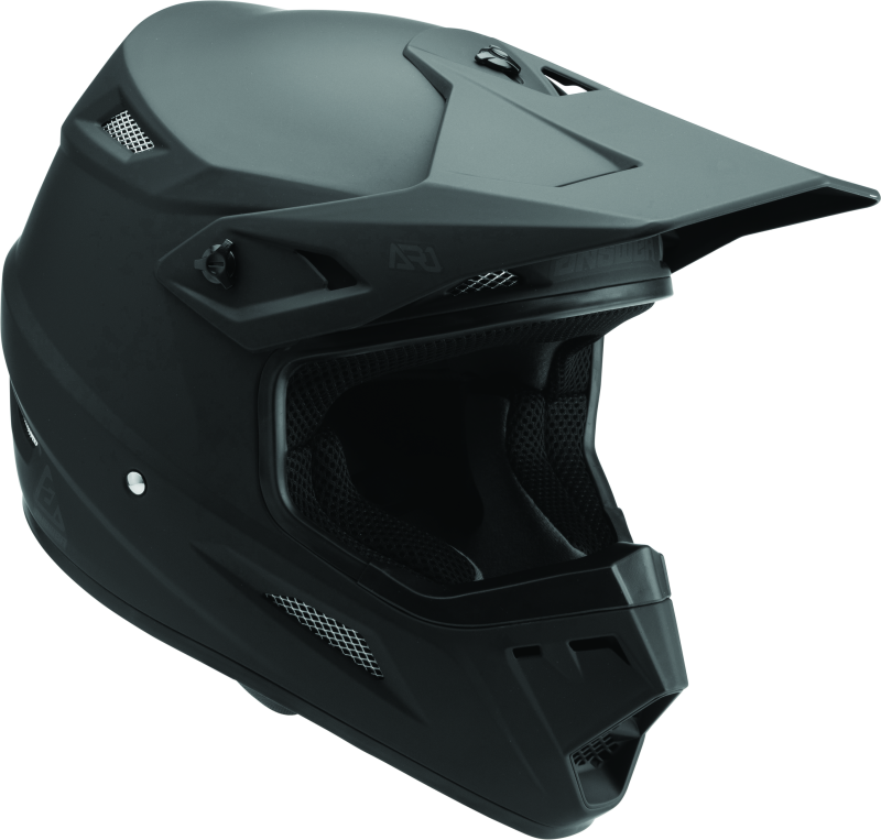 Answer AR1 Solid Helmet Matte Black Youth - Small Answer AR1 Solid Helmet Matte Black Youth - Small