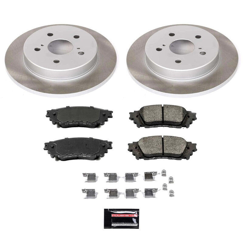 Power Stop 2018 Toyota C-HR Rear Semi-Coated Rotor Kit Power Stop 2018 Toyota C-HR Rear Semi-Coated Rotor Kit