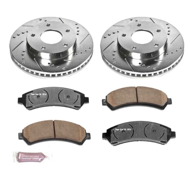 Power Stop 97-05 Chevrolet Blazer Front Z36 Truck & Tow Brake Kit Power Stop 97-05 Chevrolet Blazer Front Z36 Truck & Tow Brake Kit
