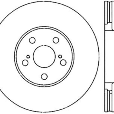 Stoptech 01-05 Toyota Celica GT & GT-S/05-09 Scion tC Front CRYO-STOP Rotor