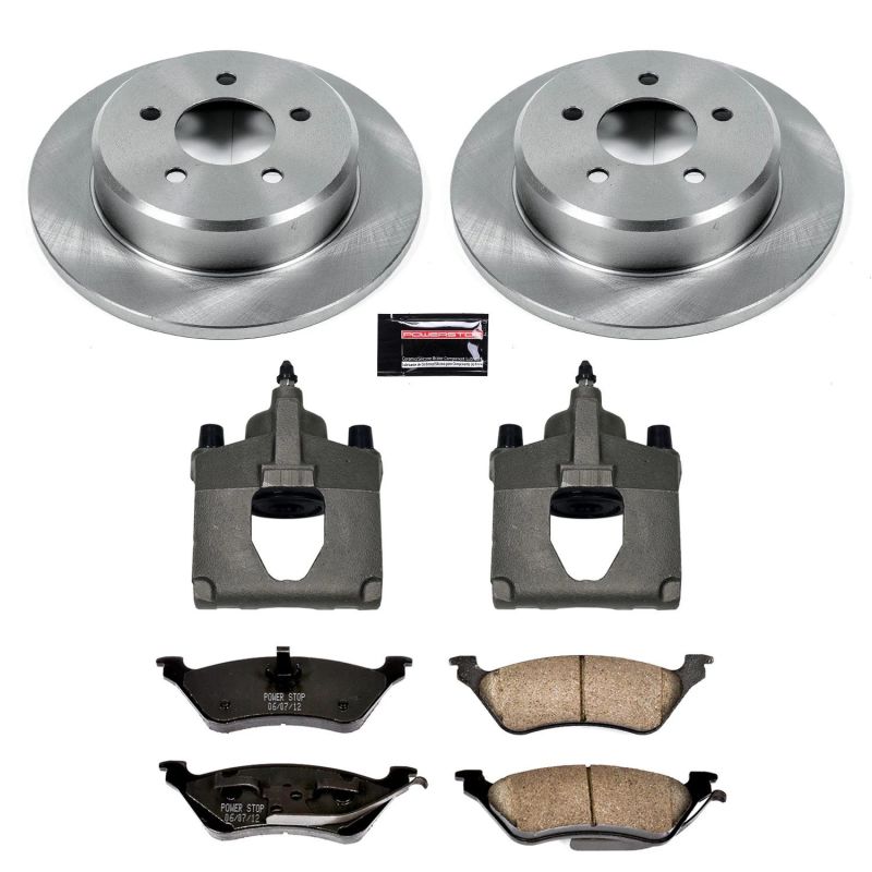 Power Stop 01-07 Chrysler Town and Country Rear Autospecialty Brake Kit w/Calipers Power Stop 01-07 Chrysler Town and Country Rear Autospecialty Brake Kit w/Calipers