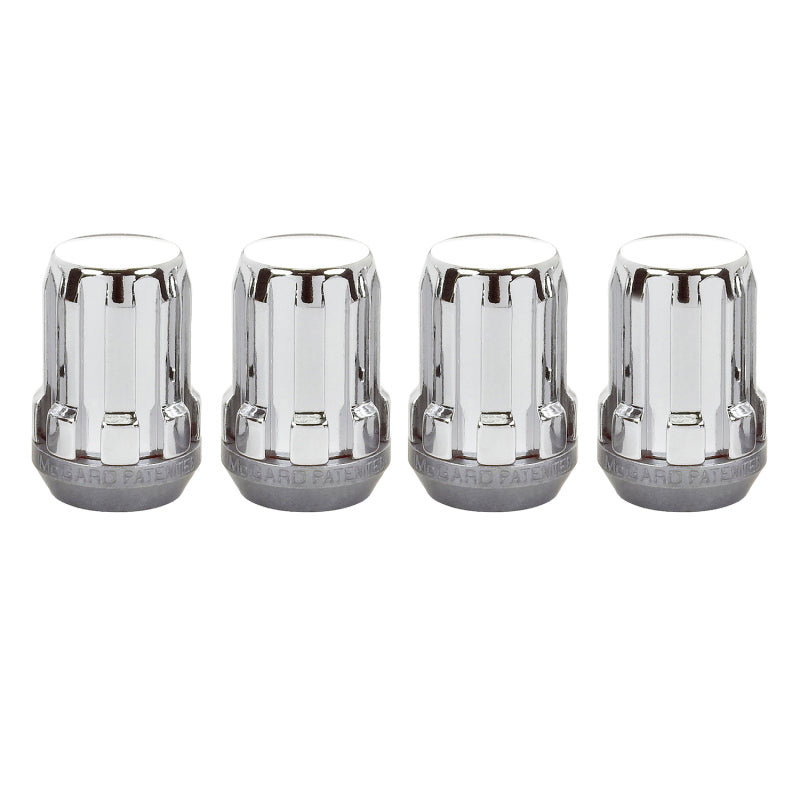 McGard SplineDrive Lug Nut (Cone Seat) M12X1.25 / 1.24in. Length (4-Pack) - Chrome (Req. Tool) McGard SplineDrive Lug Nut (Cone Seat) M12X1.25 / 1.24in. Length (4-Pack) - Chrome (Req. Tool)