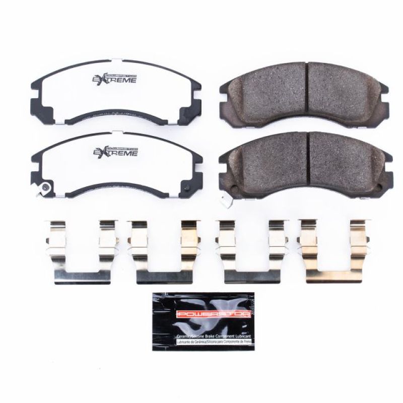 Power Stop 91-96 Dodge Stealth Front Z26 Extreme Street Brake Pads w/Hardware Power Stop 91-96 Dodge Stealth Front Z26 Extreme Street Brake Pads w/Hardware
