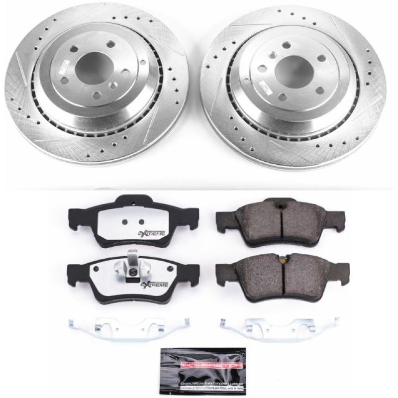 Power Stop 05-06 Mercedes-Benz G55 AMG Rear Z26 Street Warrior Brake Kit Power Stop 05-06 Mercedes-Benz G55 AMG Rear Z26 Street Warrior Brake Kit