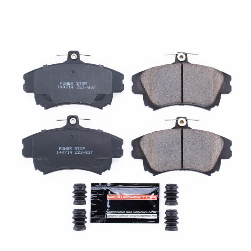 Power Stop 00-04 Volvo S40 Front Z23 Evolution Sport Brake Pads w/Hardware Power Stop 00-04 Volvo S40 Front Z23 Evolution Sport Brake Pads w/Hardware