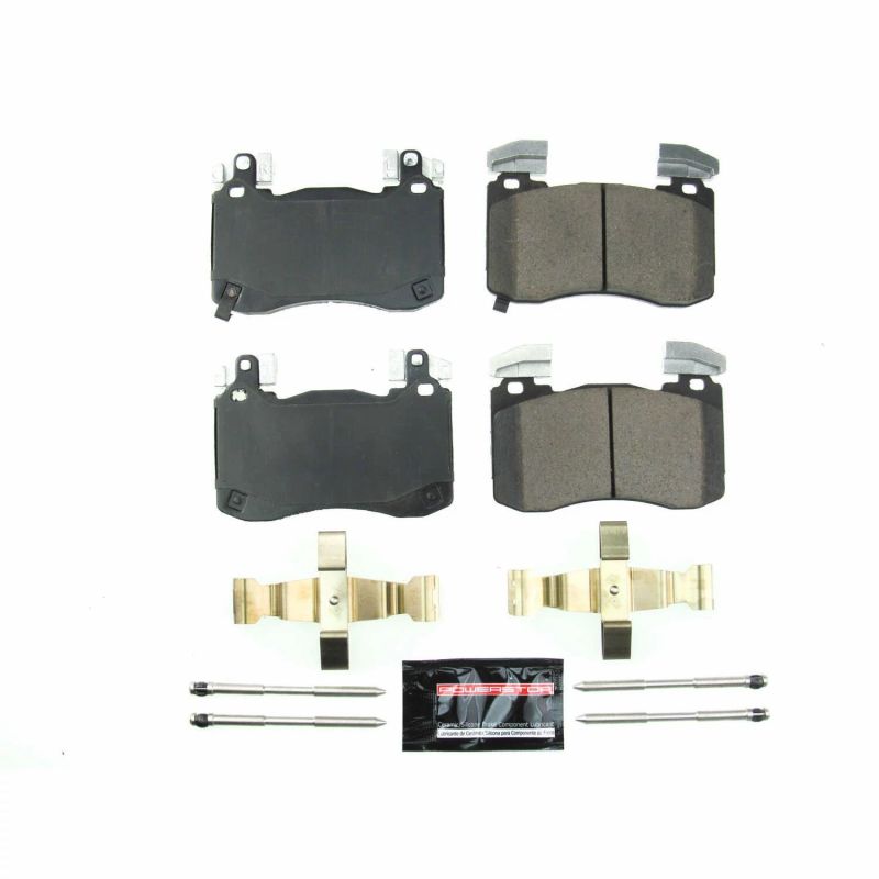 Power Stop 18-19 Kia Stinger Front Z23 Evolution Sport Brake Pads w/Hardware Power Stop 18-19 Kia Stinger Front Z23 Evolution Sport Brake Pads w/Hardware