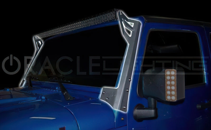Oracle Jeep JK Upper Windshield Brackets (Pair) Oracle Jeep JK Upper Windshield Brackets (Pair)