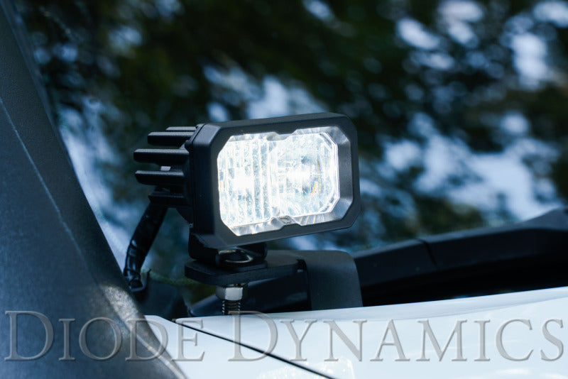 Diode Dynamics Stage Series 2 In LED Pod Pro - White Spot Standard ABL (Pair) Diode Dynamics Stage Series 2 In LED Pod Pro - White Spot Standard ABL (Pair)