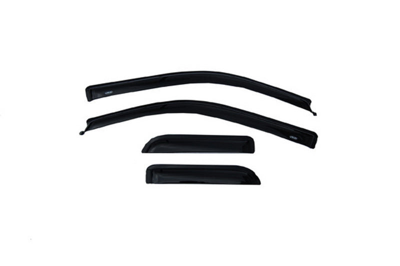 AVS 04-14 Ford F-150 Supercab Ventvisor Outside Mount Window Deflectors 4pc - Smoke AVS 04-14 Ford F-150 Supercab Ventvisor Outside Mount Window Deflectors 4pc - Smoke
