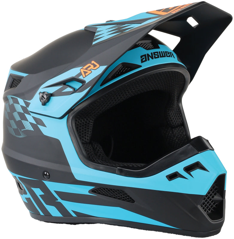 Answer AR1 Sweep Helmet Black/Astana/Hyper Orange - XS Answer AR1 Sweep Helmet Black/Astana/Hyper Orange - XS