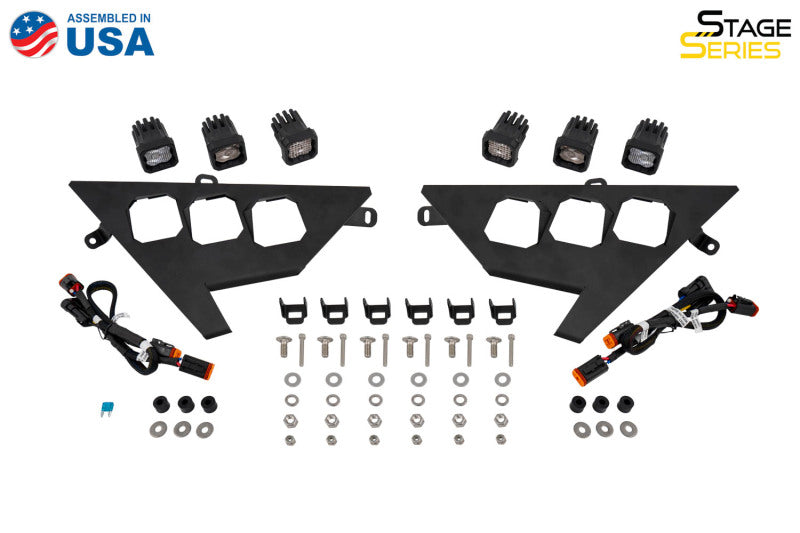 Diode Dynamics 20-Present Polaris RZR Headlight Wiring Harnesses and Brackets Only (Pair) Diode Dynamics 20-Present Polaris RZR Headlight Wiring Harnesses and Brackets Only (Pair)