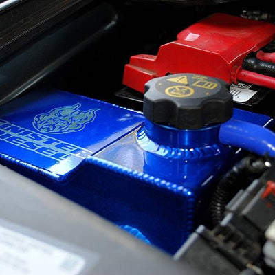 Sinister Diesel 2013-2015 GM Duramax 6.6L LML Degas Bottle - Blue