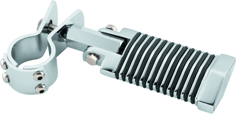 BikeMaster Footpegs 1-1/4in 3 Piece Clamp - Pair BikeMaster Footpegs 1-1/4in 3 Piece Clamp - Pair