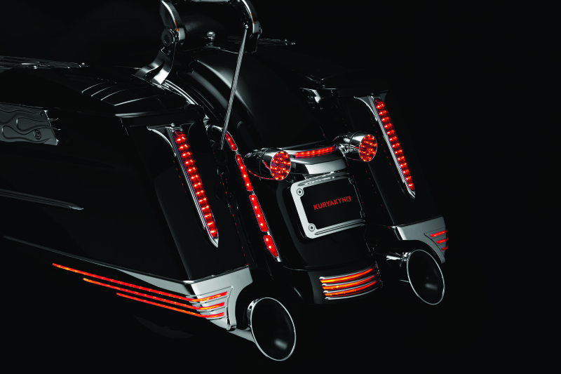 Kuryakyn L.E.D. Turn Signal Bar Filler Panel Red Kuryakyn L.E.D. Turn Signal Bar Filler Panel Red