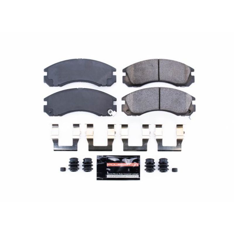 Power Stop 91-96 Dodge Stealth Front Z23 Evolution Sport Brake Pads w/Hardware Power Stop 91-96 Dodge Stealth Front Z23 Evolution Sport Brake Pads w/Hardware
