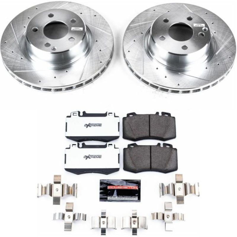 Power Stop 03-06 Mercedes-Benz CL500 Front Z26 Street Warrior Brake Kit Power Stop 03-06 Mercedes-Benz CL500 Front Z26 Street Warrior Brake Kit