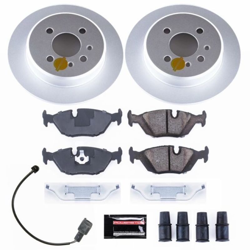 Power Stop 91-92 BMW 318i Rear Z23 Evolution Sport Coated Brake Kit Power Stop 91-92 BMW 318i Rear Z23 Evolution Sport Coated Brake Kit