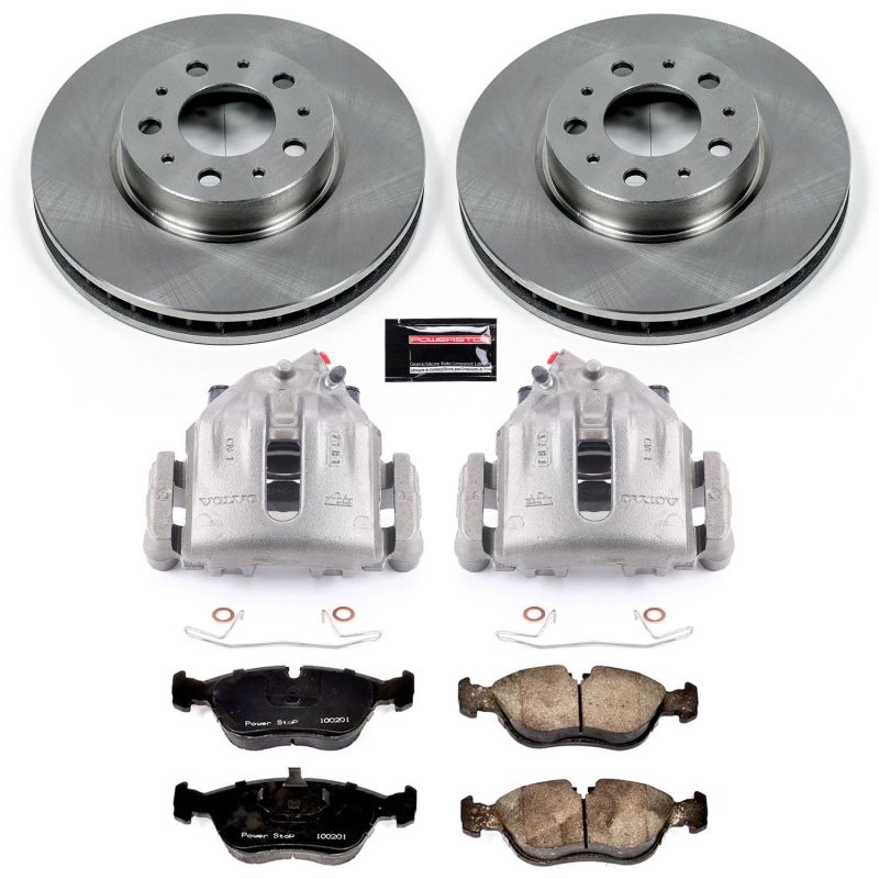 Power Stop 94-97 Volvo 850 Front Autospecialty Brake Kit w/Calipers Power Stop 94-97 Volvo 850 Front Autospecialty Brake Kit w/Calipers