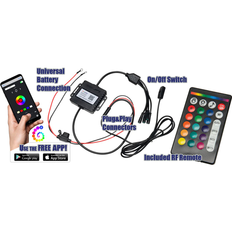 ORACLE Lighting LED Illuminated Wheel Rings - ColorSHIFT RGB+W SEE WARRANTY ORACLE Lighting LED Illuminated Wheel Rings - ColorSHIFT RGB+W SEE WARRANTY