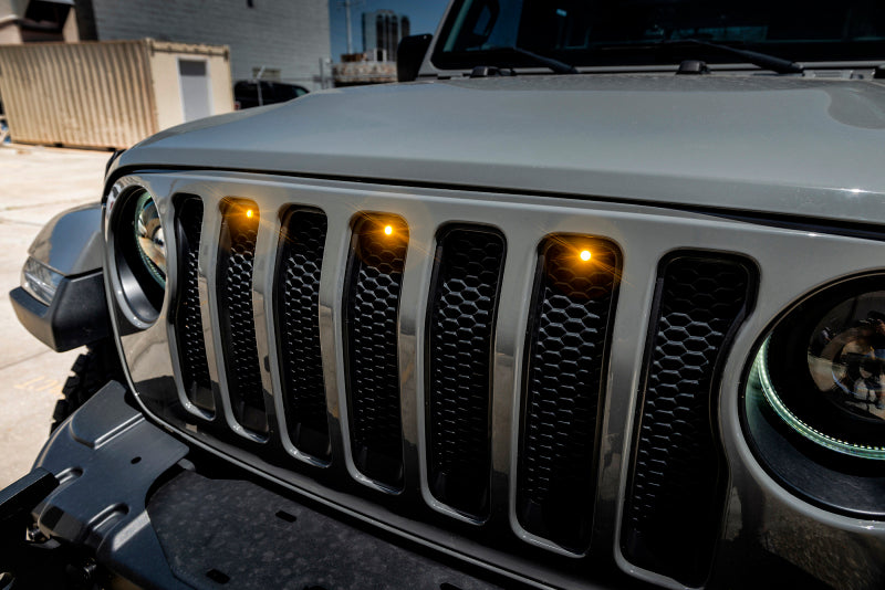 Oracle Pre-Runner Style LED Grille Kit for Jeep Gladiator JT - Amber SEE WARRANTY Oracle Pre-Runner Style LED Grille Kit for Jeep Gladiator JT - Amber SEE WARRANTY