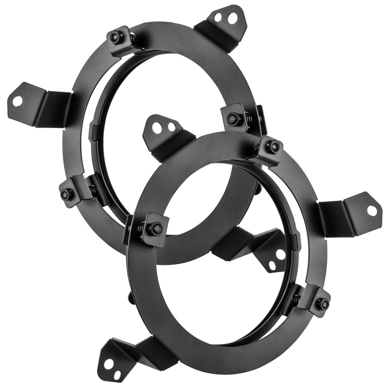 Oracle Jeep Wrangler JL/ Gladiator JT Adjustable 7in. Headlight Brackets (Pair) SEE WARRANTY Oracle Jeep Wrangler JL/ Gladiator JT Adjustable 7in. Headlight Brackets (Pair) SEE WARRANTY
