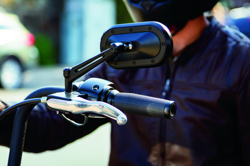 Kuryakyn Heavy Industry Mirrors Black Kuryakyn Heavy Industry Mirrors Black