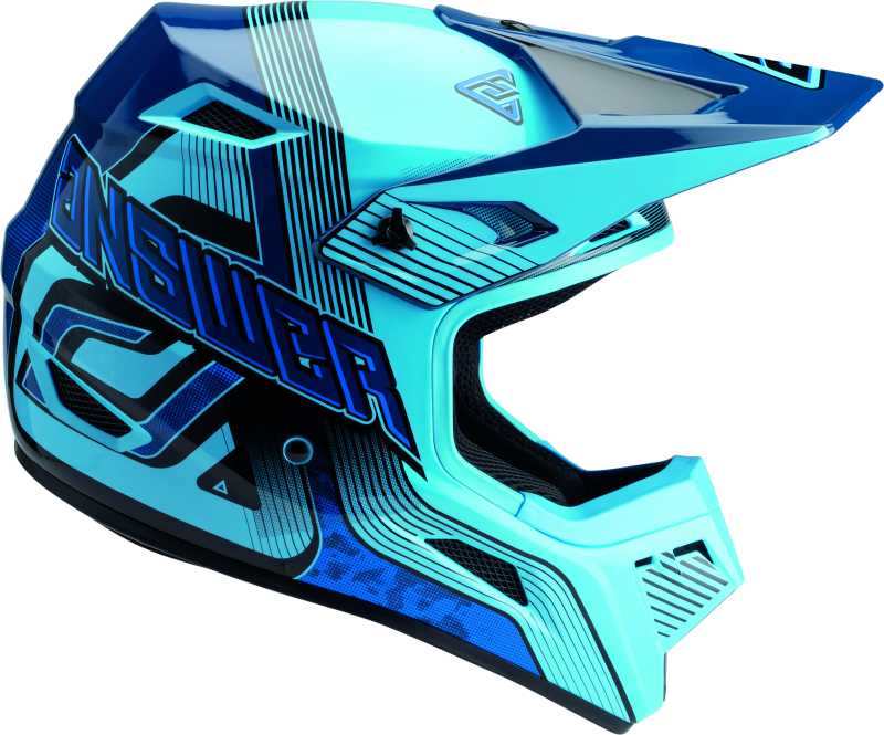 Answer AR1 Vendetta Helmet Blue/Dark Blue Youth - Small Answer AR1 Vendetta Helmet Blue/Dark Blue Youth - Small