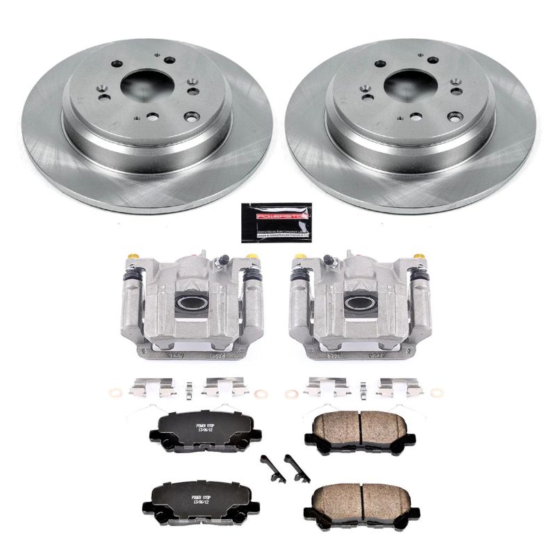 Power Stop 12-15 Honda Pilot Rear Autospecialty Brake Kit w/Calipers Power Stop 12-15 Honda Pilot Rear Autospecialty Brake Kit w/Calipers