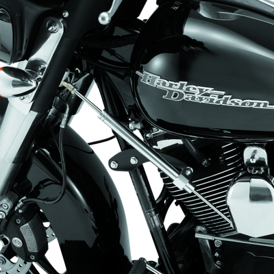 Twin Power 14-17 FLH FLT Satin Steering Damper Kit