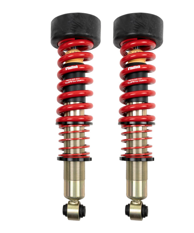 Belltech 2021+ Chevrolet Suburban / GMC Yukon XL 2WD/4WD 0.5-2in Front / 1-2.5in Rear Leveling Kit Belltech 2021+ Chevrolet Suburban / GMC Yukon XL 2WD/4WD 0.5-2in Front / 1-2.5in Rear Leveling Kit