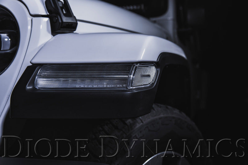 Diode Dynamics 18-21 Jeep JL Wrangler/Gladiator Sidemarkers - Amber (set) Diode Dynamics 18-21 Jeep JL Wrangler/Gladiator Sidemarkers - Amber (set)